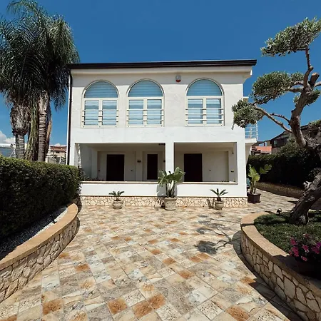 La Terrazza Sul Tramonto - Luxury Near The Sea In San Leone - Parking And Air Conditioning Villa