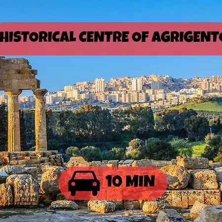 La Terrazza Sul Tramonto - In A Near The Sea In San Leone - Parking And Air Conditioning Villa *