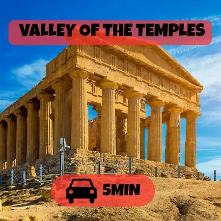 La Terrazza Sul Tramonto - In A Near The Sea In San Leone - Parking And Air Conditioning