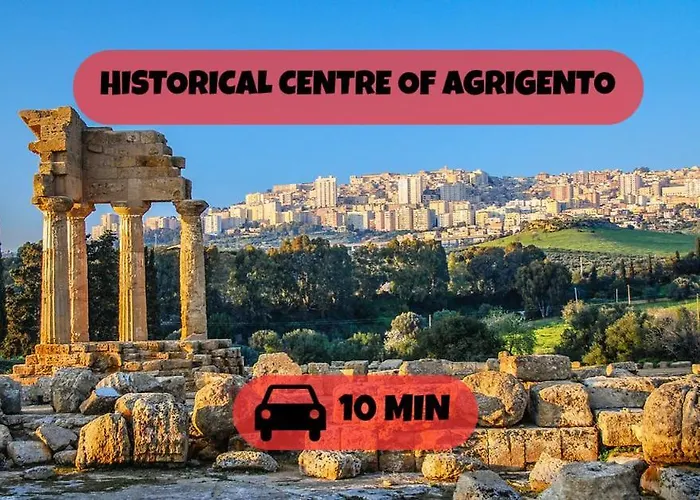 La Terrazza Sul Tramonto - In A Near The Sea In San Leone - Parking And Air Conditioning Villa *